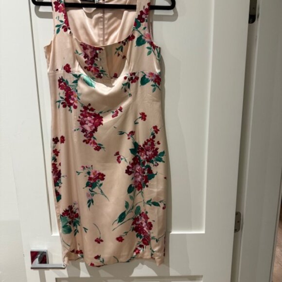 DOLCE & GABBANA Silk Sheath Midi Length Dress IT44 US 8 - Picture 2 of 4